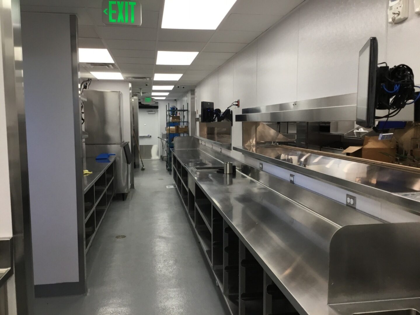 Picture of hotel kitchen